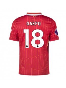 Liverpool Cody Gakpo #18 Domaci Dres 2024-25 Kratak Rukavima